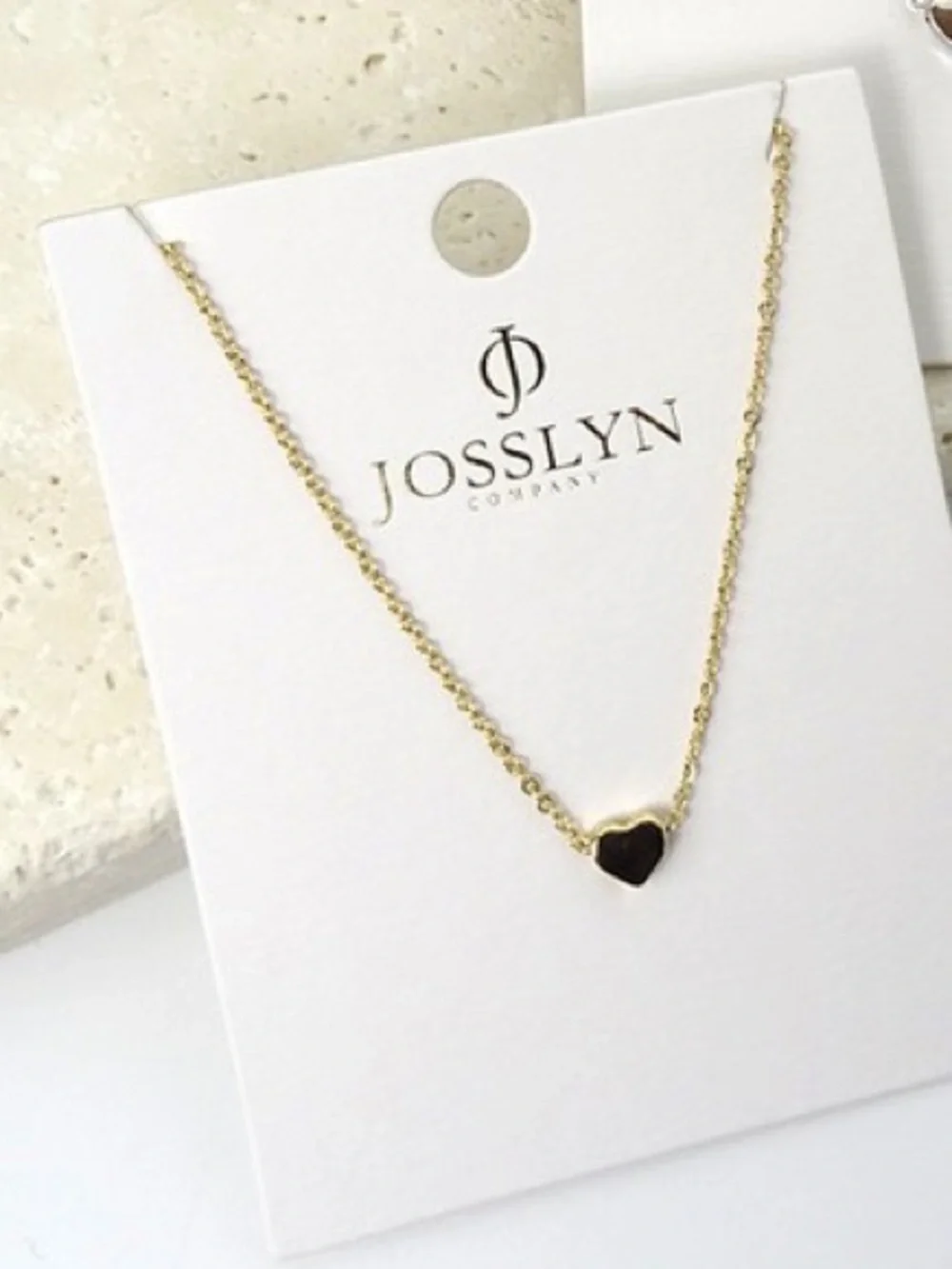 Boutique Style Dainty Tiny Heart 14k Gold Plated Necklace 🔆